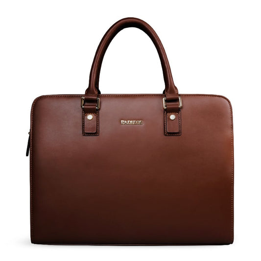 Real Cowhide Men's Business Briefcase Handbag