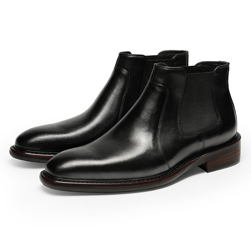 Men's New Formal Business Cowhide Dress Shoes