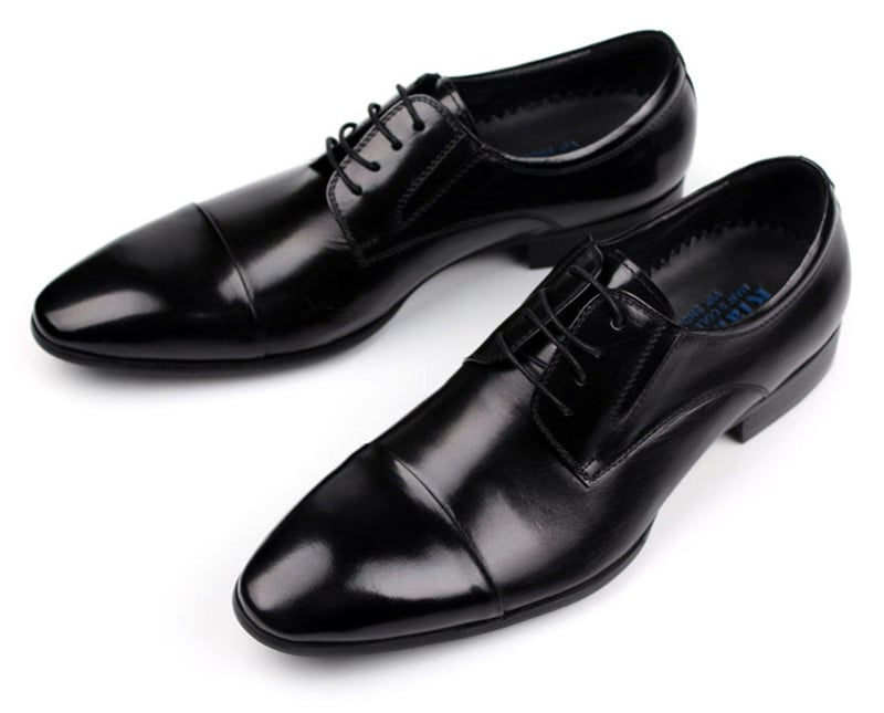 Men's Pointed-Toe British Business Dress Shoes
