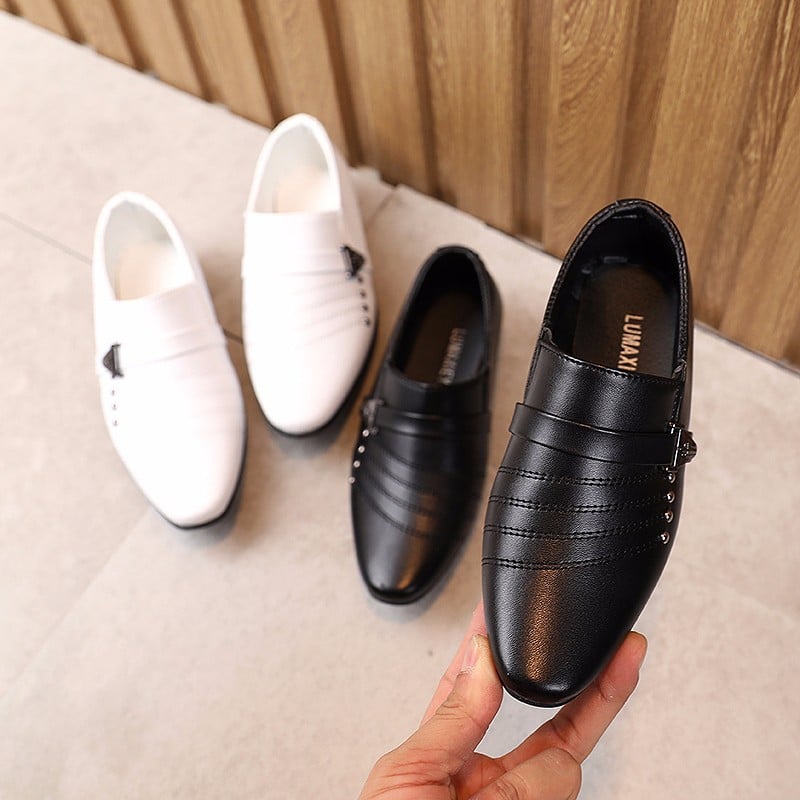 Children's Performance Leather Dress Shoes