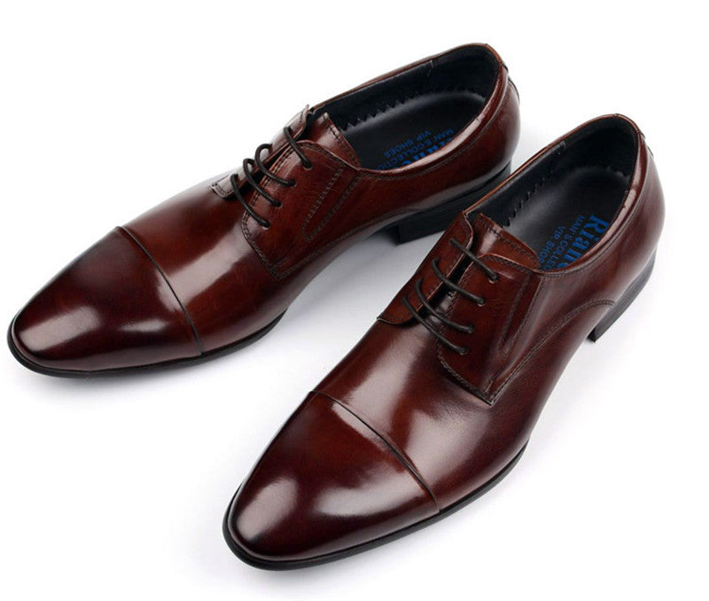Men's Pointed-Toe British Business Dress Shoes
