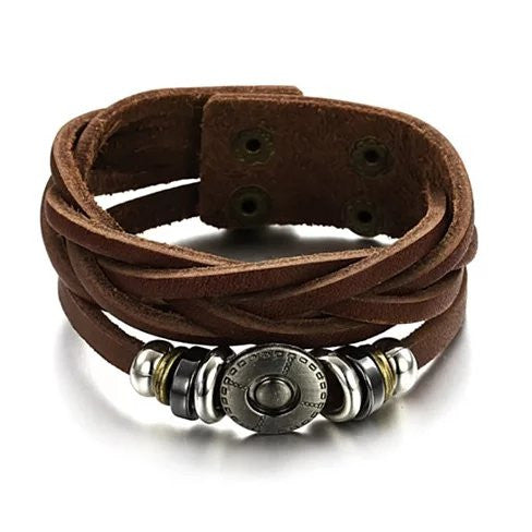 Bingo Bracelet In Genuine Leather