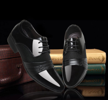 Men's Fashion Business Leather Dress Shoes