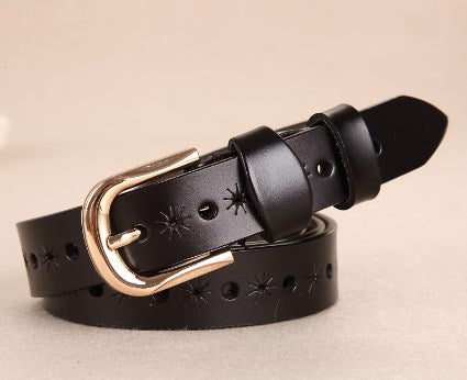 Ladies' Hollow Leather Belt
